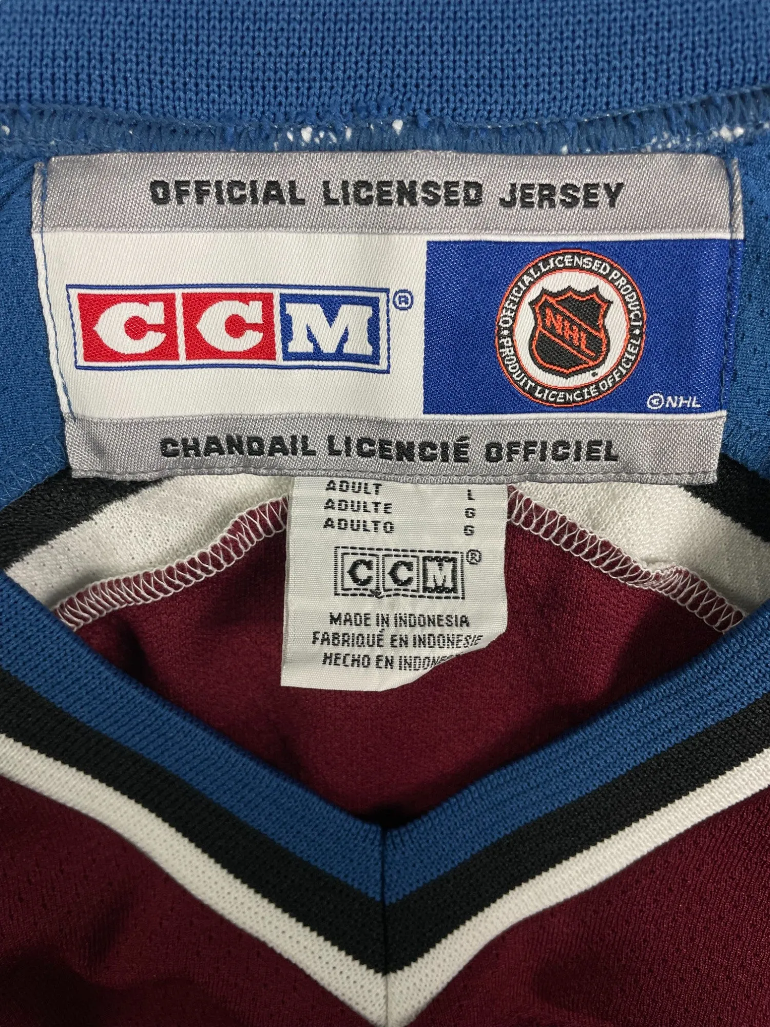 90's Colorado Avalanche Starter Jersey