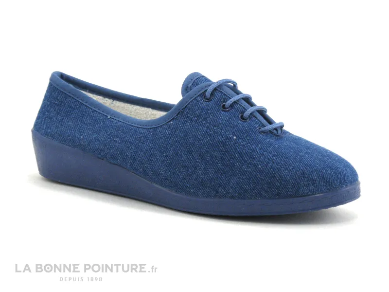 Achat chaussures RYB Femme Chaussure en Toile, vente RYB 900 PIQUE Bleu Jean - Chaussure toile Femme