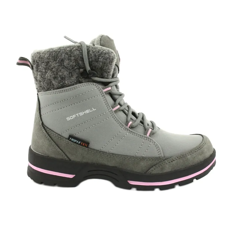 American Club Bottes Softhell avec membrane SN03 / 20 rose gris