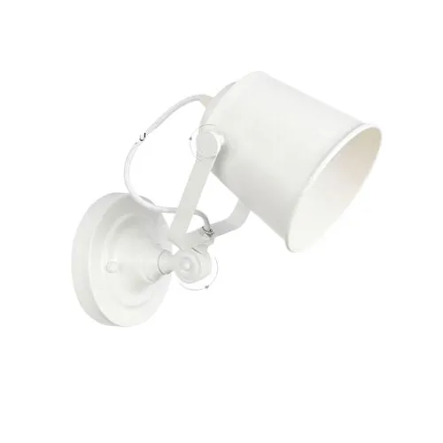 Applique Murale Vintage Spot Ajustable Blanc