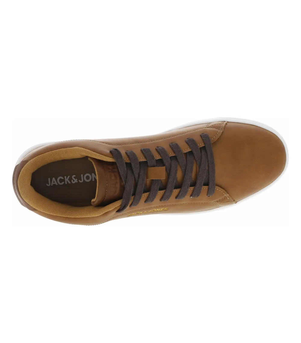 Baskets à lacets Jack & Jones blanches 