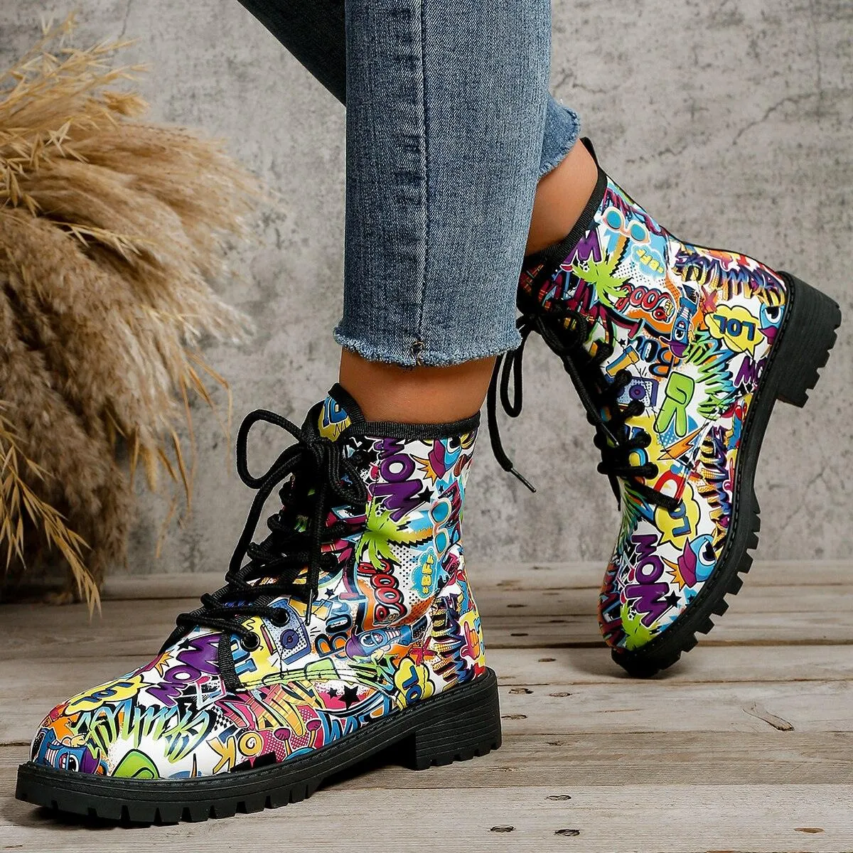 Bottes Femme Street art Parck