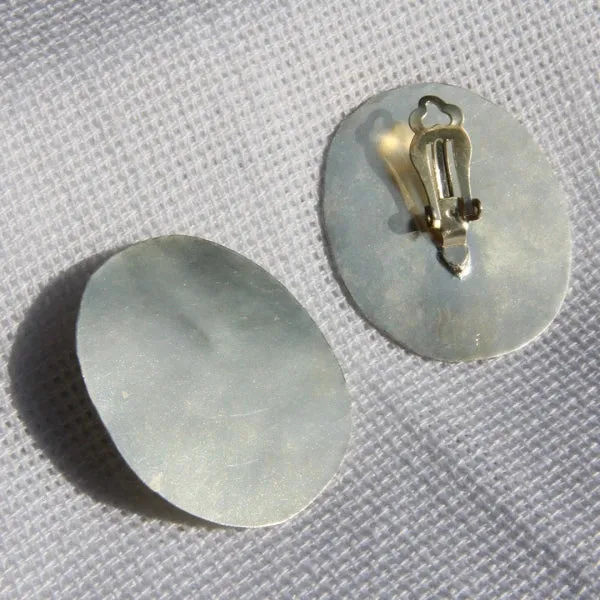Boucles d'oreilles à clips I Argent