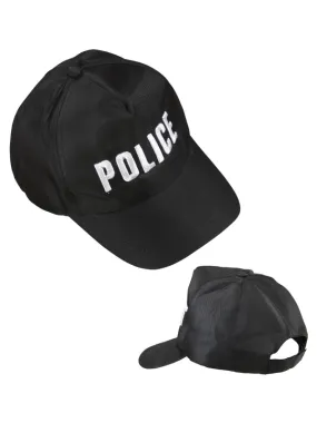 Casquette Police adulte ajustable