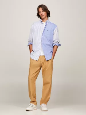 Chemise coupe standard Classics colour-block | Bleu | Tommy Hilfiger