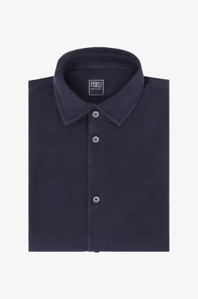 Chemise en coton piqué Robert