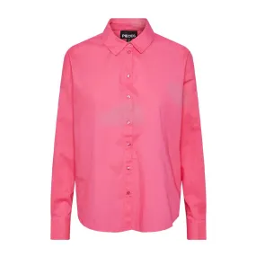 Chemise Manches Longues Rose Femme Pieces Tanne