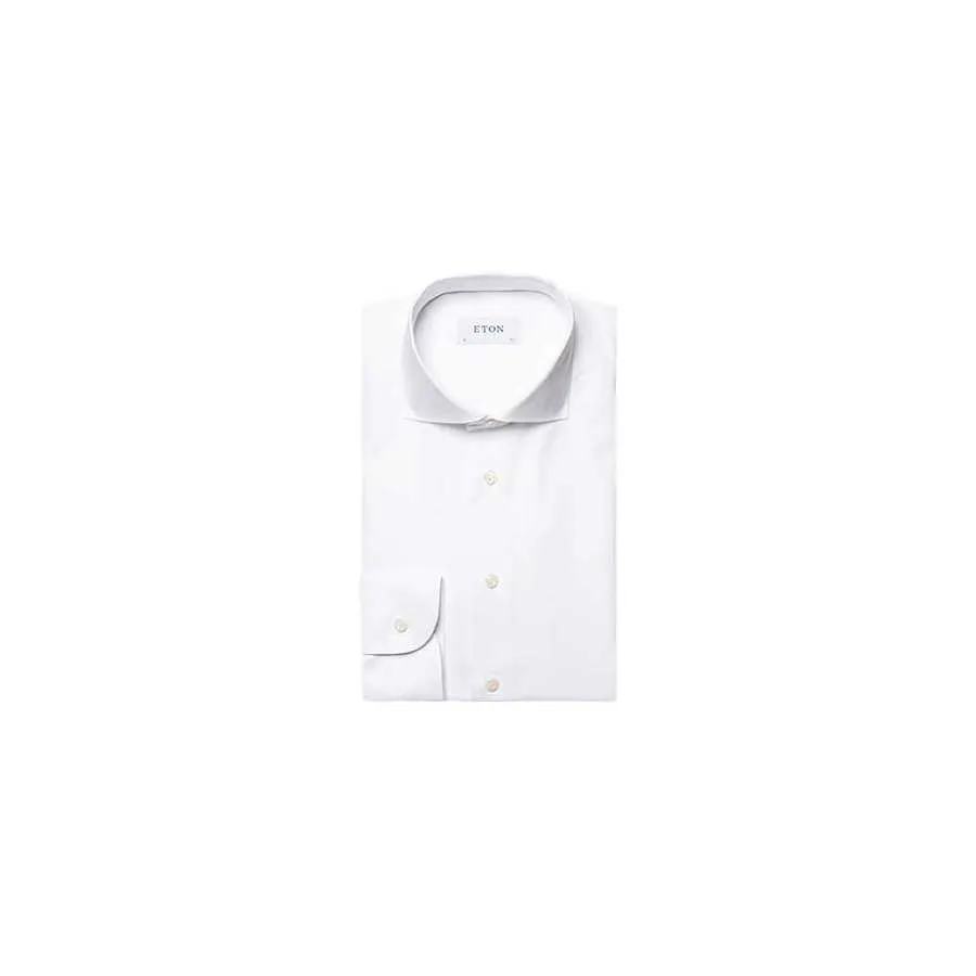 Chemise Oxford Signature Blanche Eton Homme | Toulouse