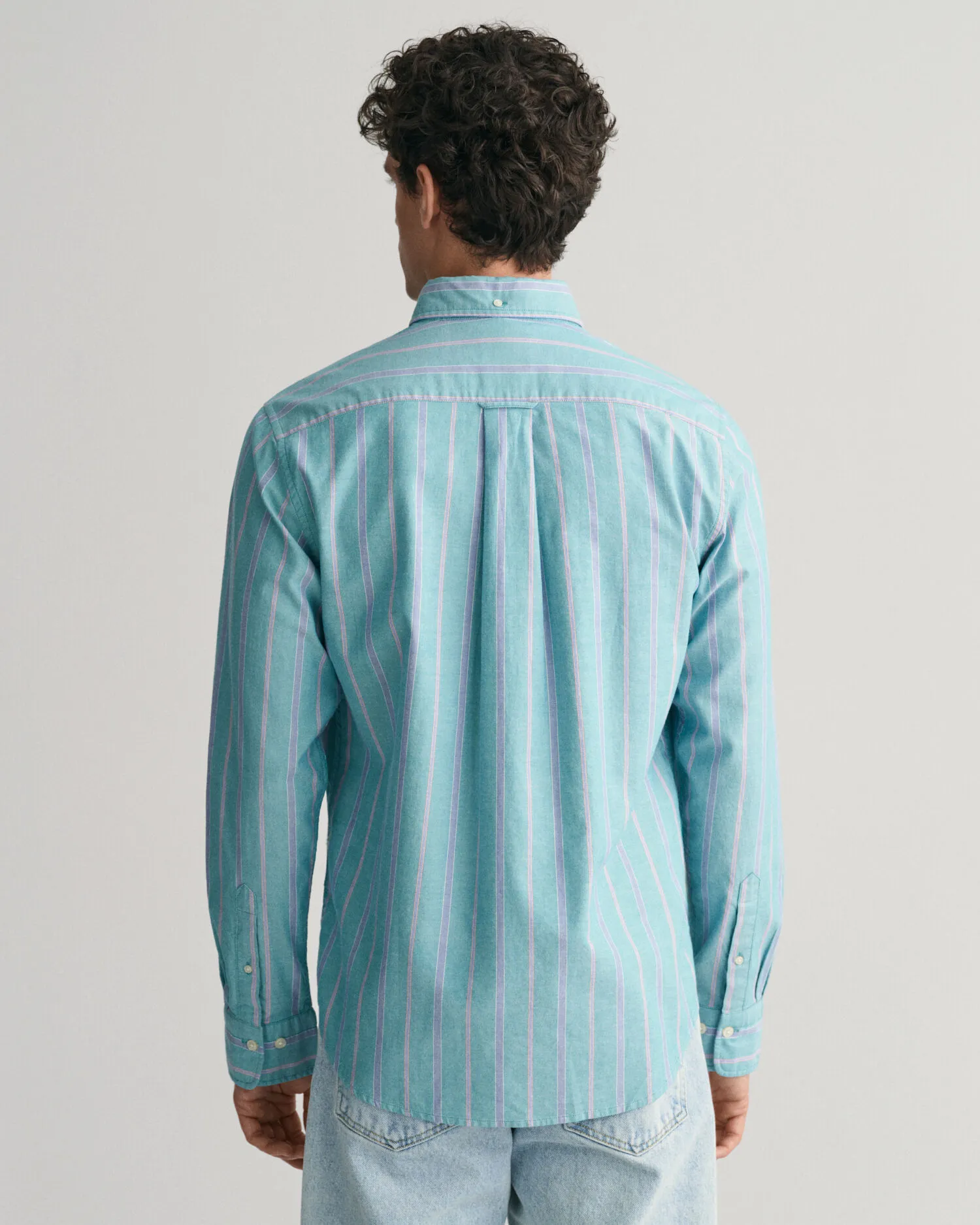 Chemise regular fit en coton Oxford à rayures Archive