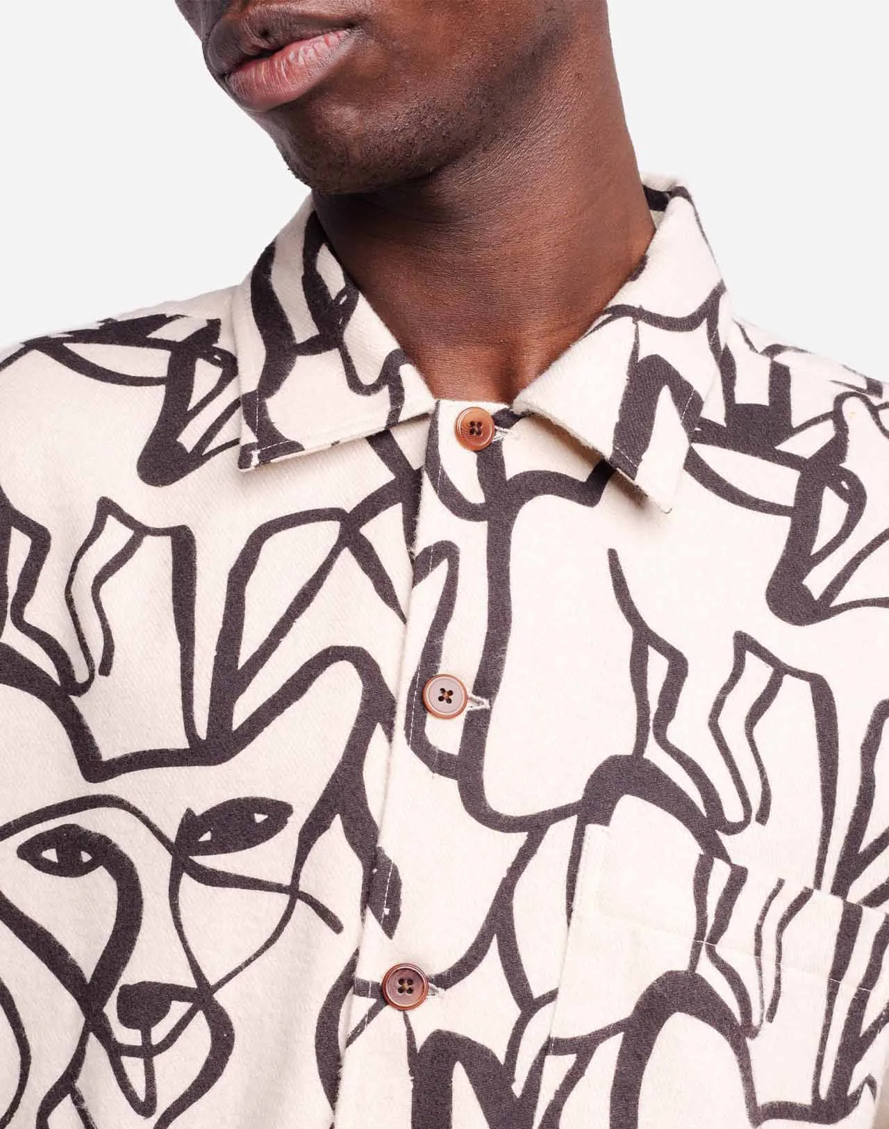 Chemise Slow Goupil écru Taille XS Couleurs Écru