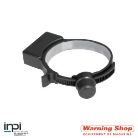 Colliers de sécurité Ø55-70mm noir am (bande grippante) verrou super par 100