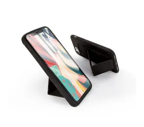 Coque Semi-rigide Magnétique Avec Support Pour iPhone 12 Mini - Noire