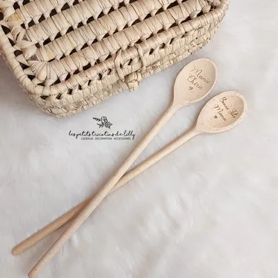 CUILLÈRE EN BOIS PERSONNALISABLE