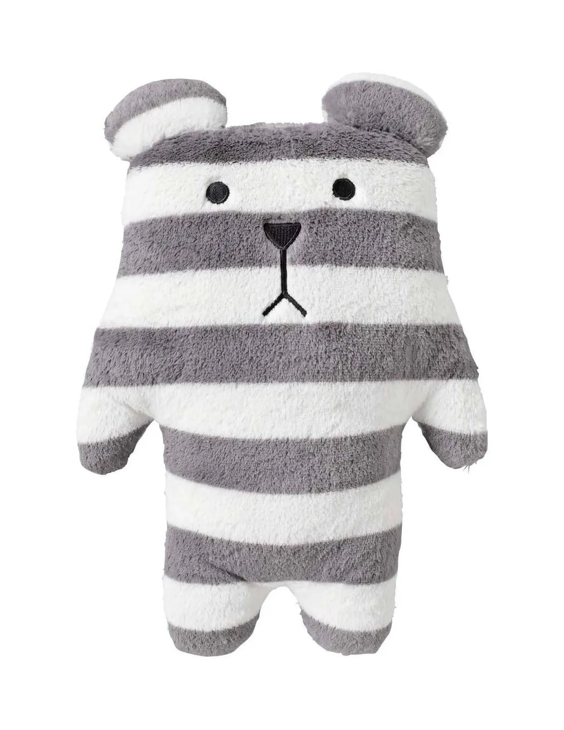 Doudou Craftholic Ours Rayures Grises