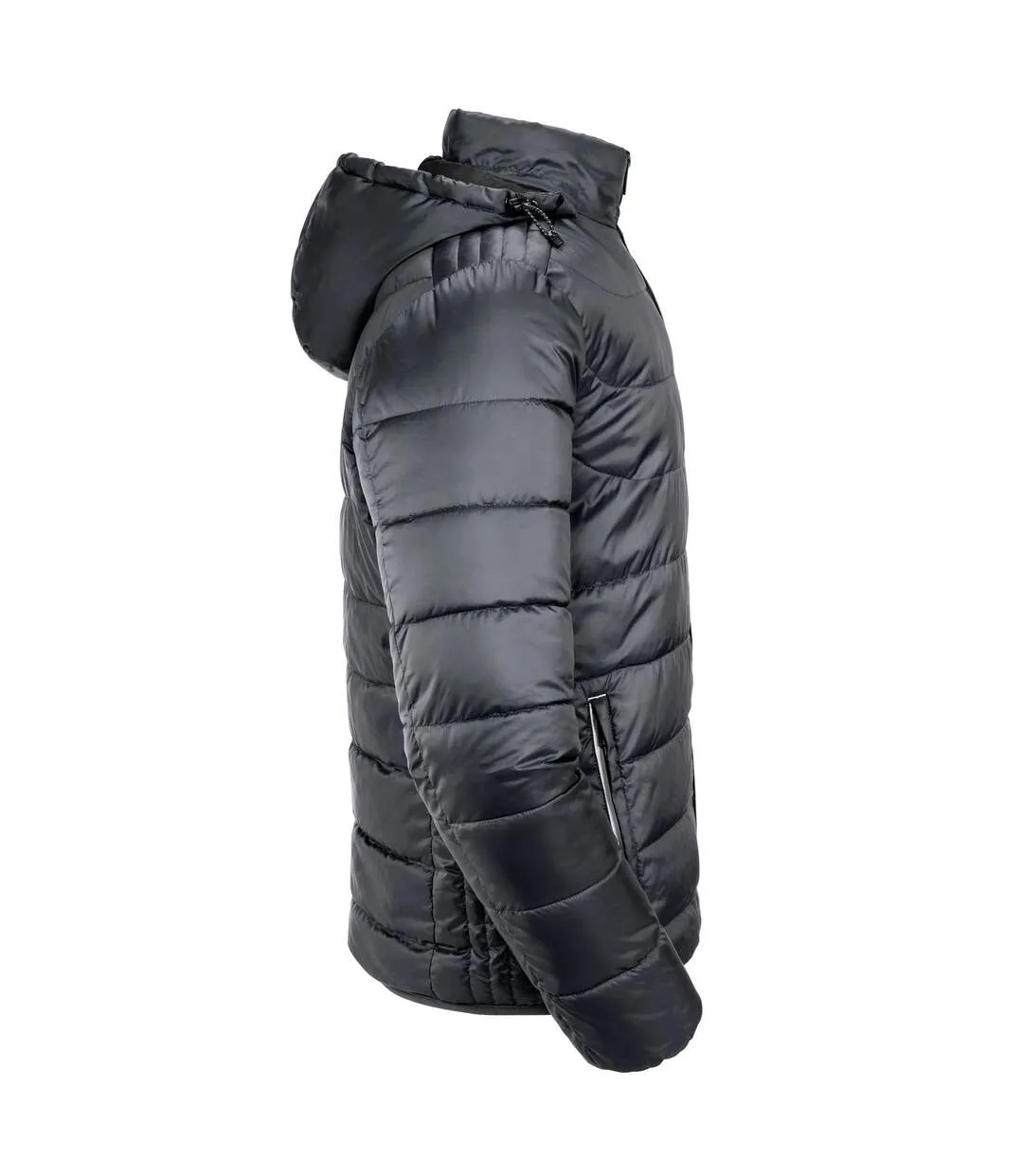 Doudoune matelassée nano homme gris foncé Russell