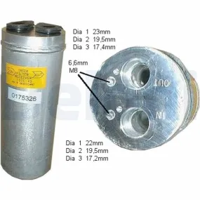 Filtre déshydratant, climatisation DELPHI TSP0175326 