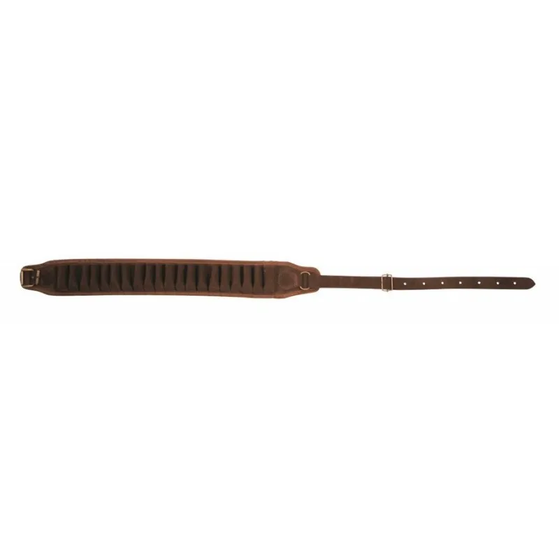 Fuzyon Chasse Cartouchières pour munitions fusils en cuir velours 20 tubes.