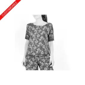 Haut loose, large encolure - PERSONNALISABLE