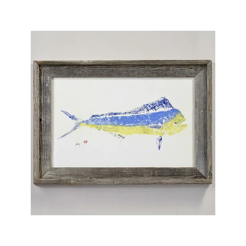 Impression d'art GYOTAKU Mahi Mahi - made in USA