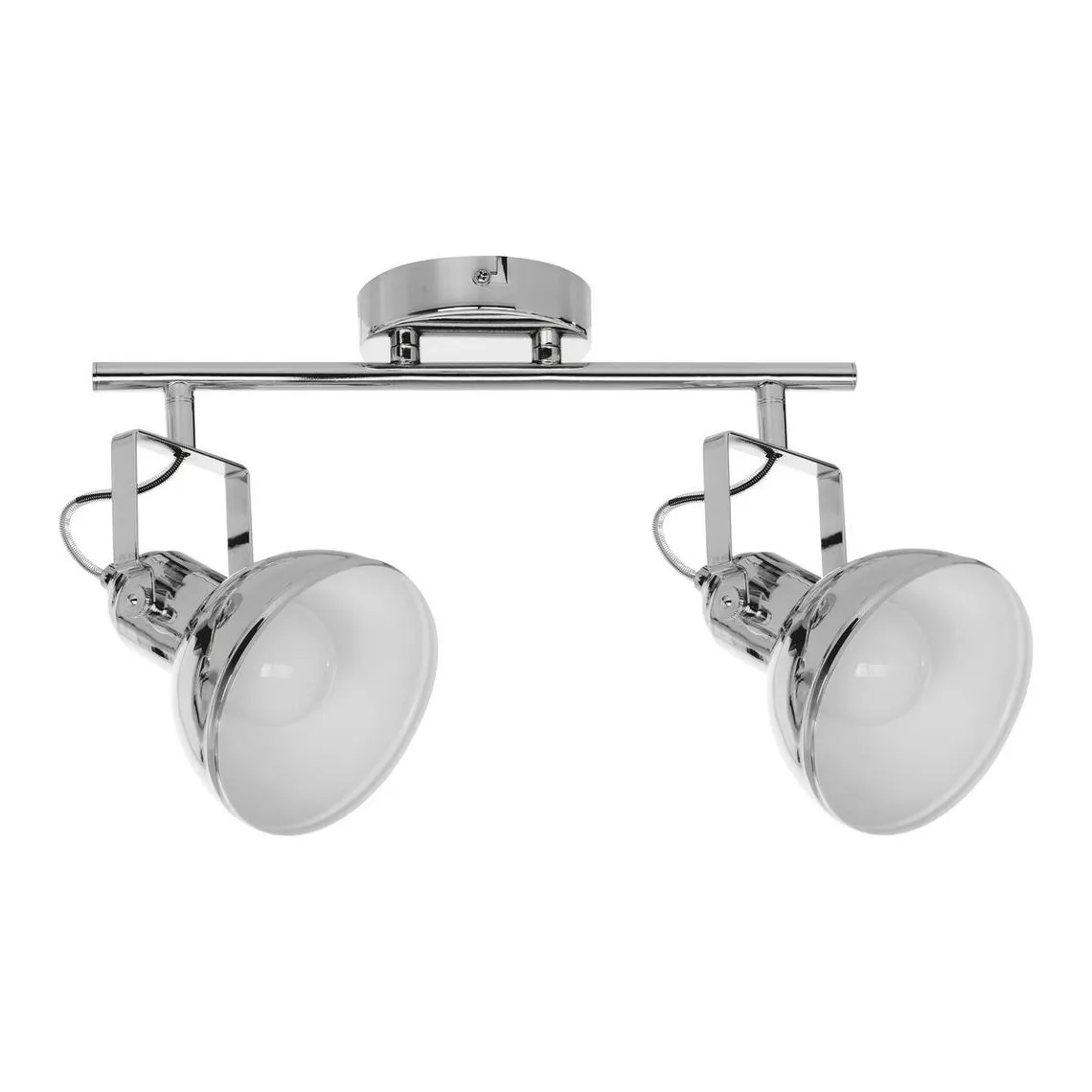 Lampe 2xE27 Max.60W Chrome  | 3 Suisses