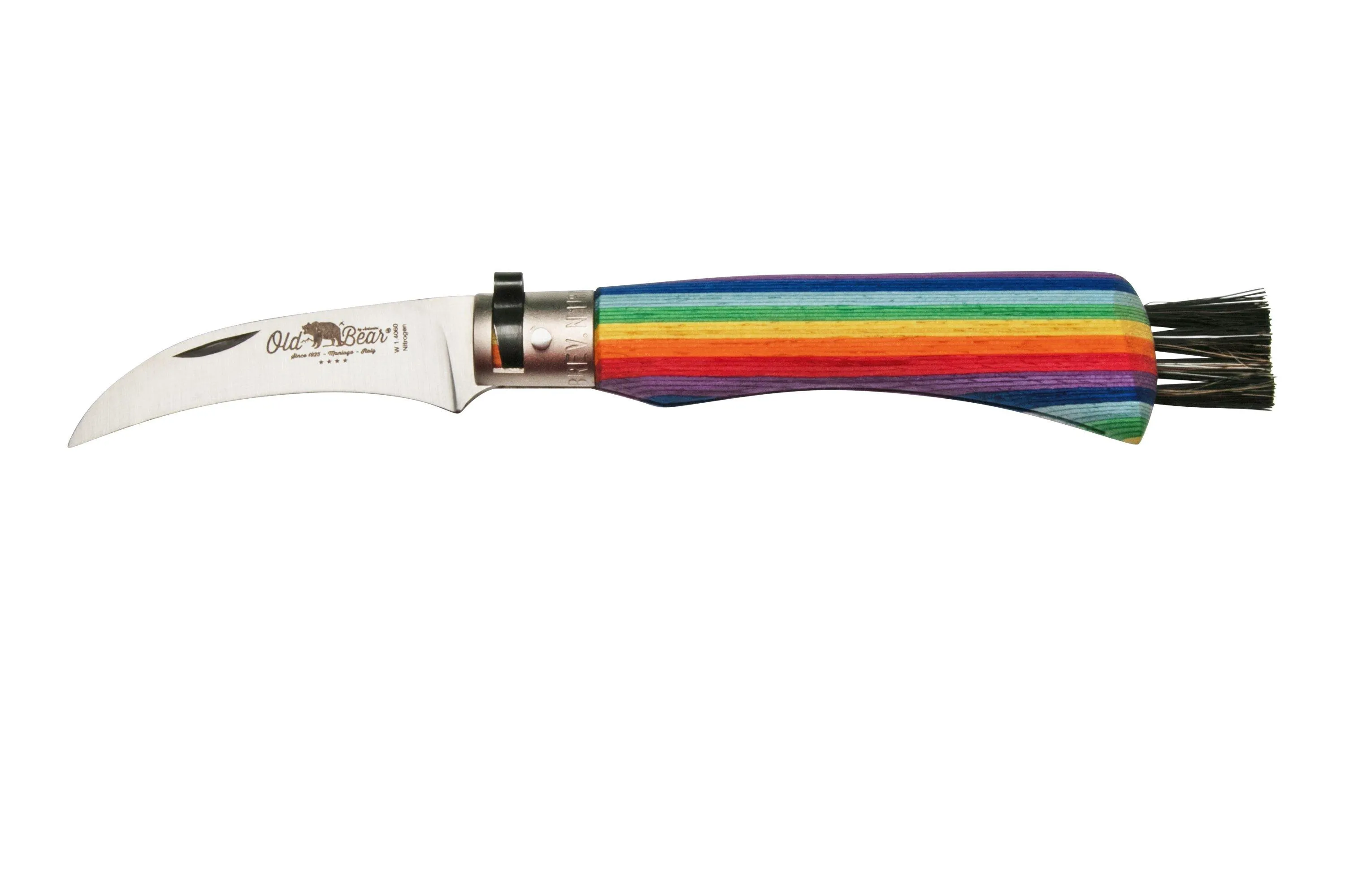 Old Bear Mushroom Rainbow M, 9387-19-MAK couteau à champignons