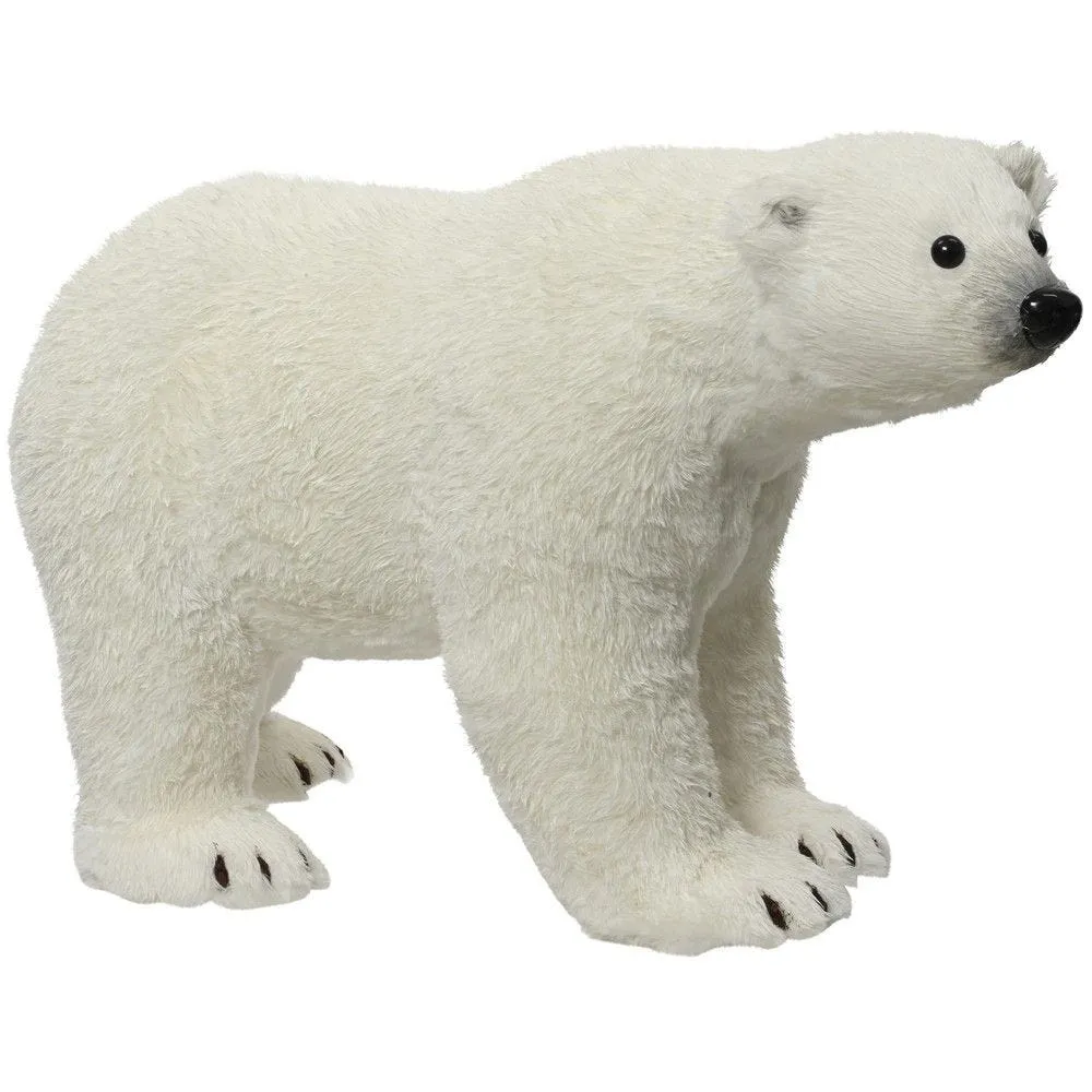 Ours polaire polyester H 35cm