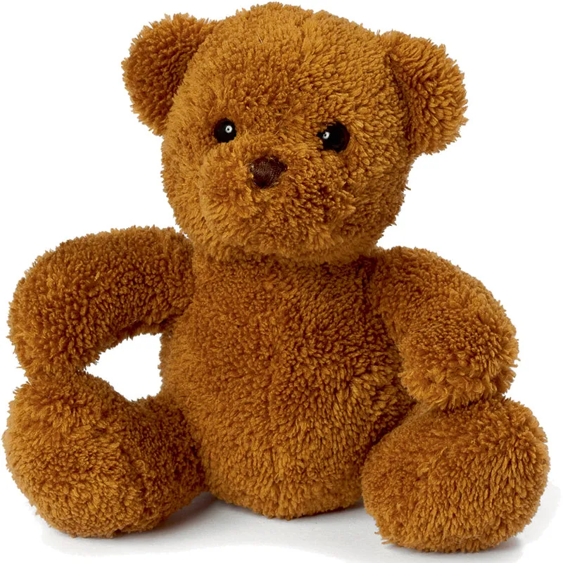 Peluche ours- marron 14 cm
