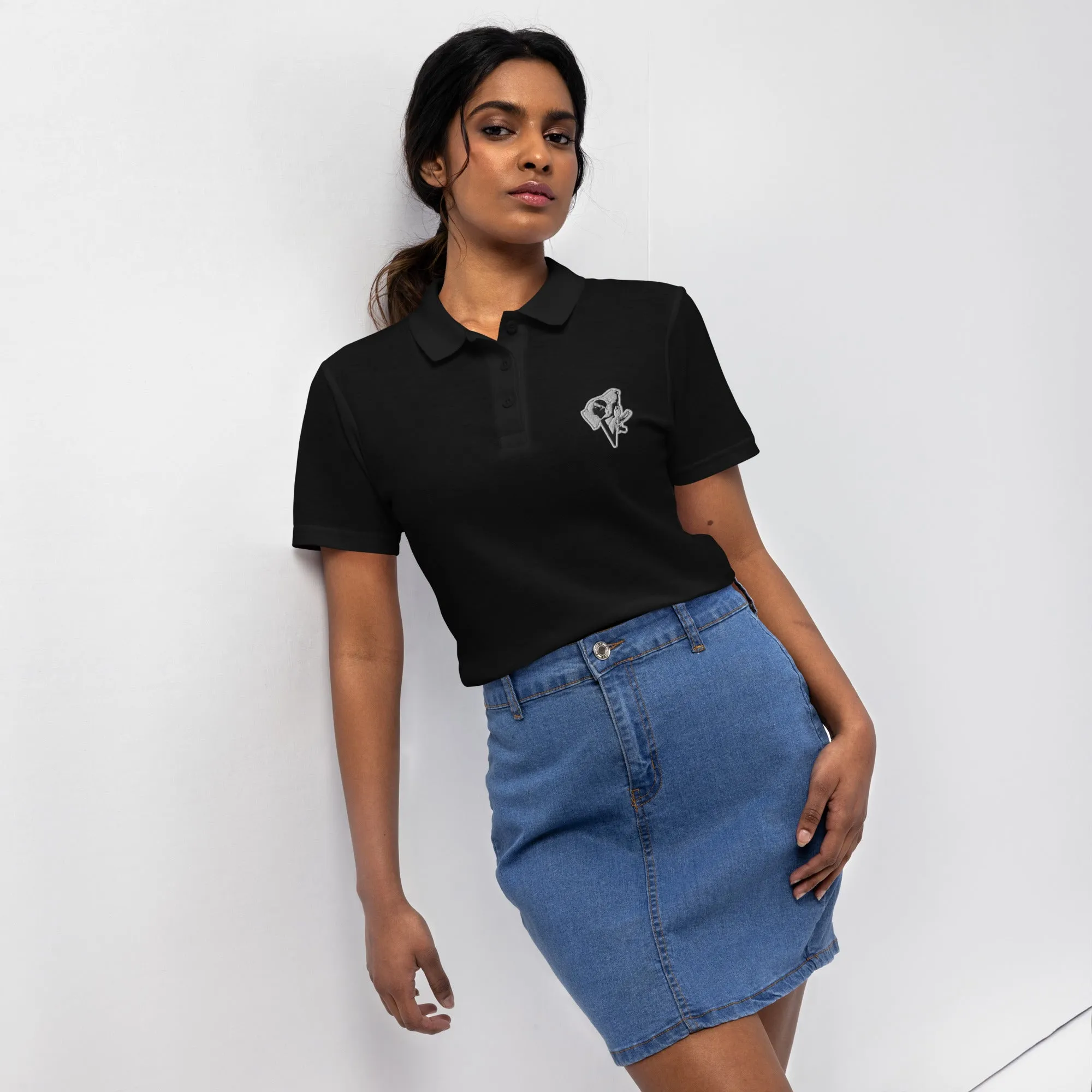 Polo Brodé femme Bandera