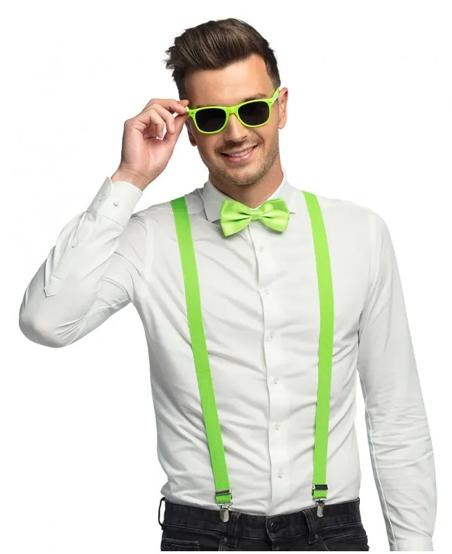 Set accessoires vert fluo