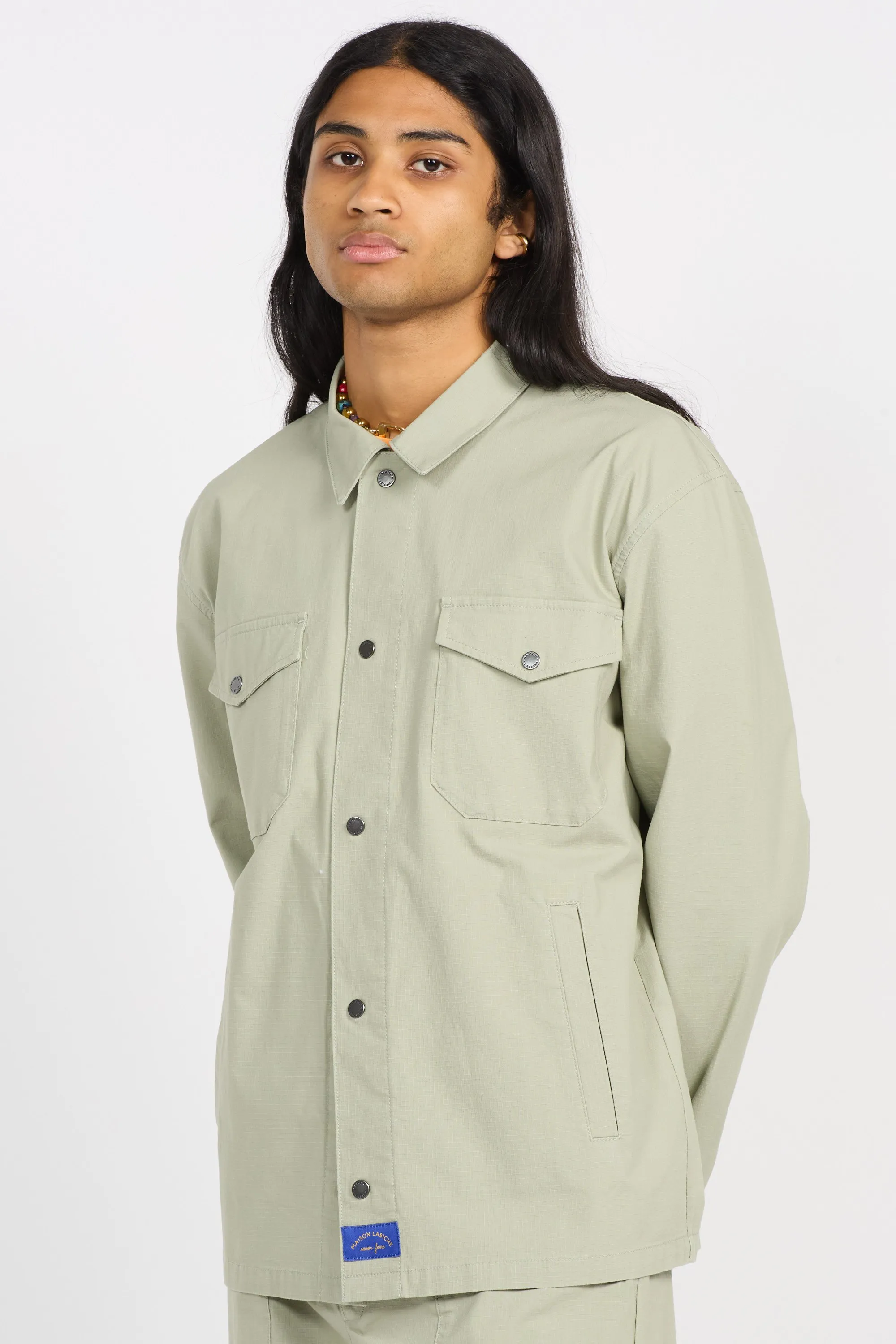 Surchemise Kaki Maison Labiche - Homme | Citadium