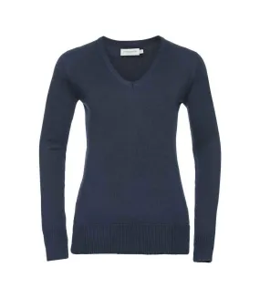 Sweat femme bleu marine Russell Collection