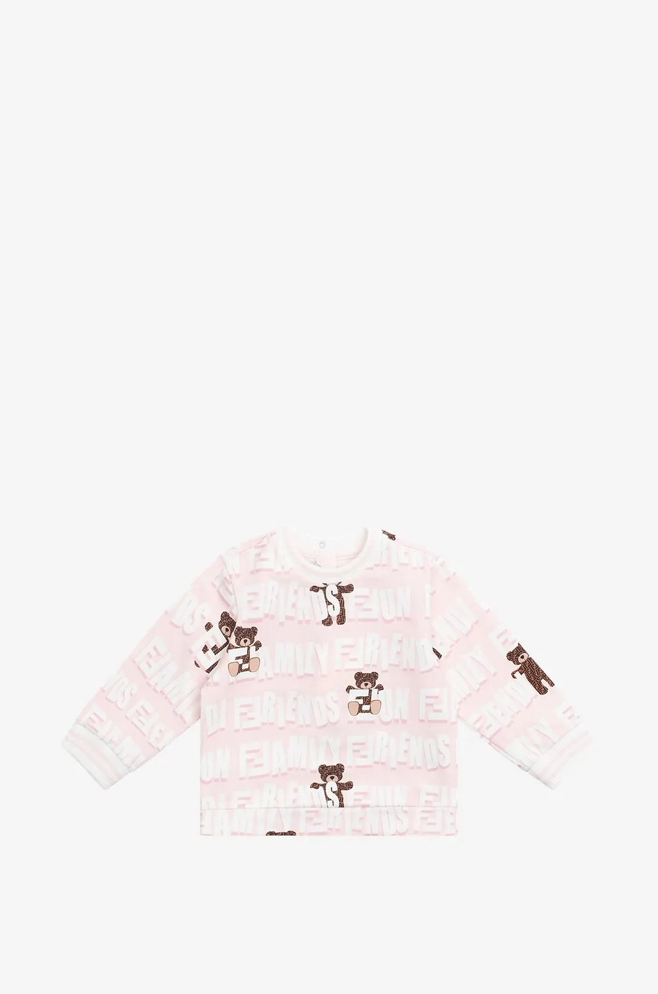 Sweat-shirt bébé Fendi Bear Fun