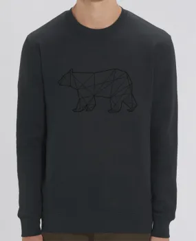 Sweat-shirt Polygonal Bear Par 