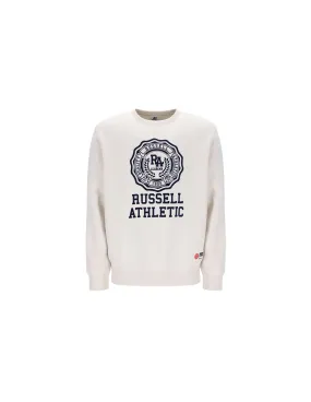 Sweatshirt Russell Ath Rose Hombre White Sand Hombre Blanco