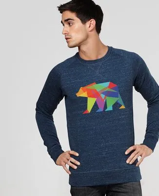 T-Shirt homme Fractal geo bear