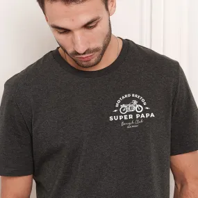 T-shirt Homme Motard breton - Personnalisable