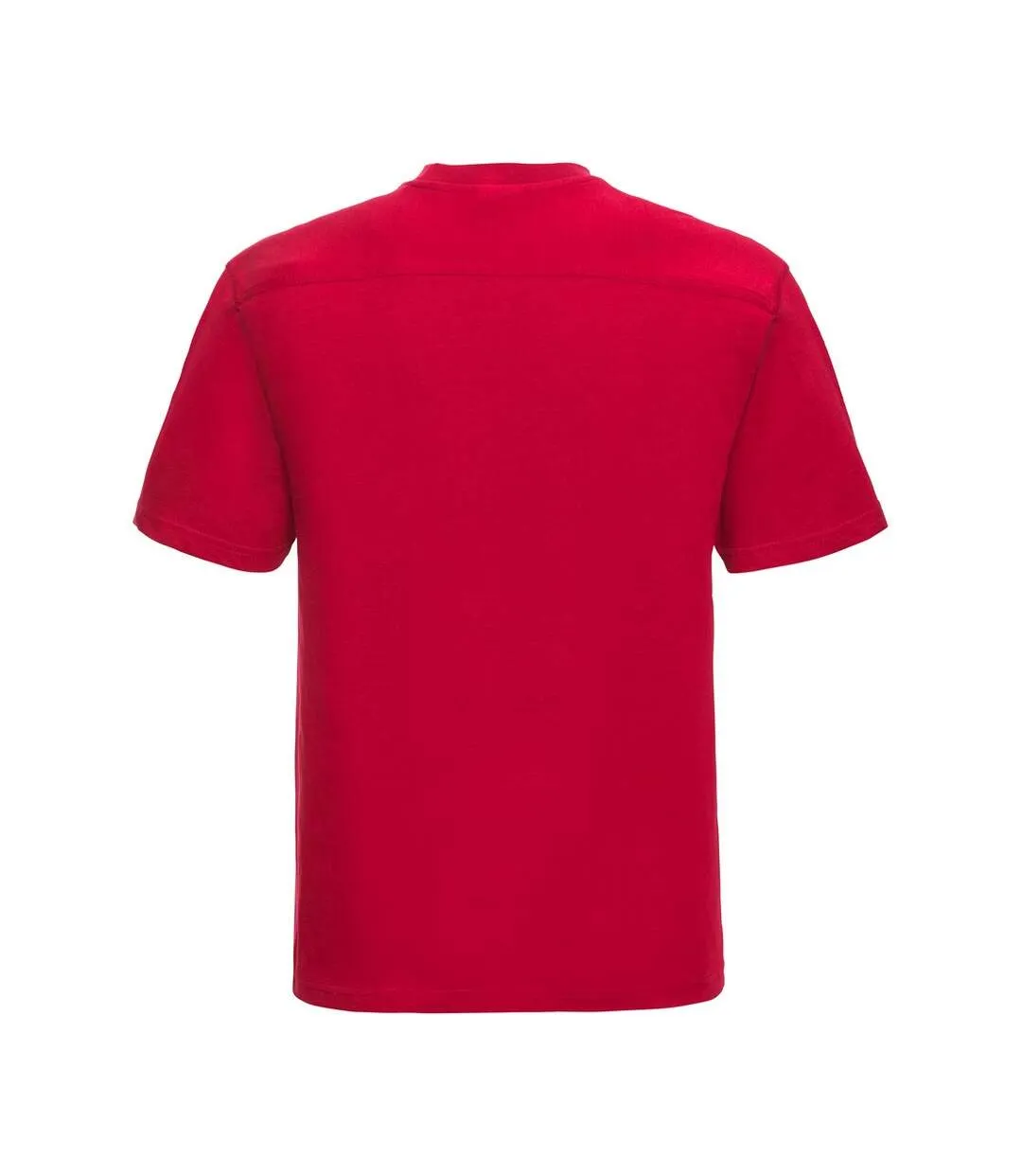 T-shirt homme rouge classique Russell