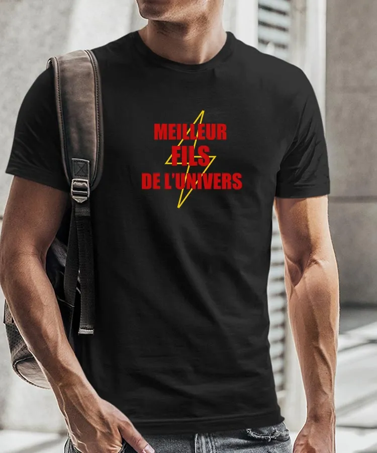 T-Shirt Meilleur Fils de l'univers Pour homme