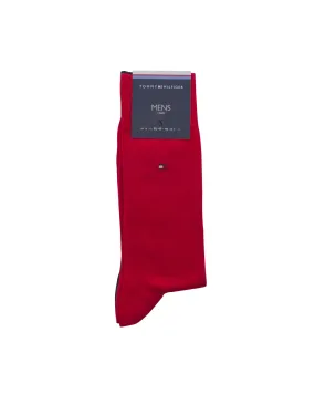 Tommy Hilfiger Lot de 2 chaussettes rouge et marine grande taille - Size-factory