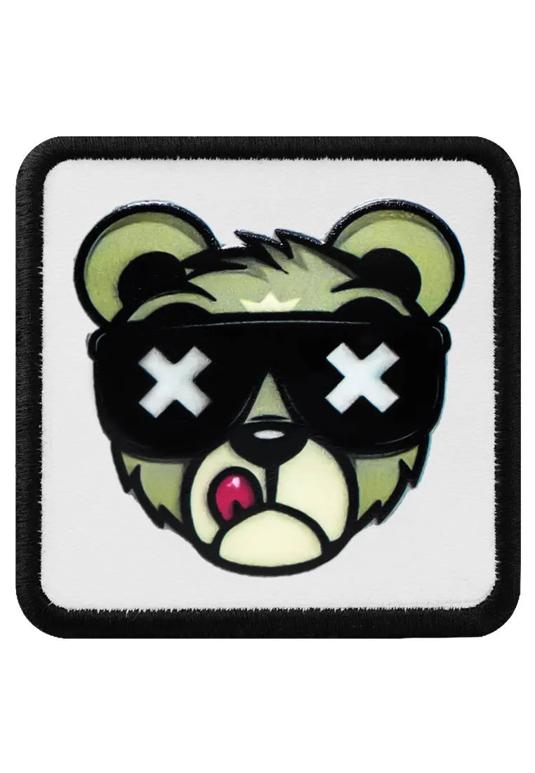 Unisex Multicolore Casquette Patch Amovible- Bear 2 Motif