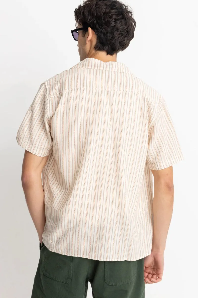 Vacation Stripe Ss Chemise Homme