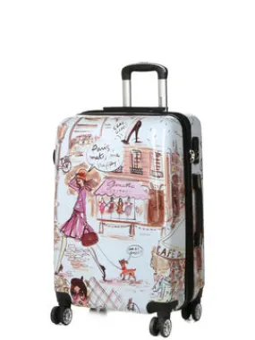 Valise Madisson La Parisienne 65 cm Blanc  96820Z/3Wh65  