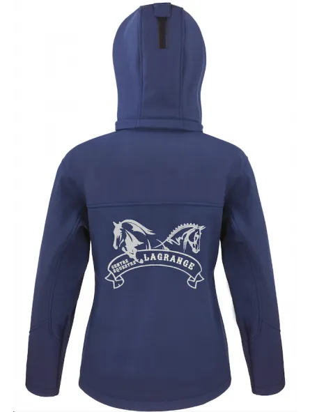 Veste Softshell femme du Centre Equestre Lagrange
